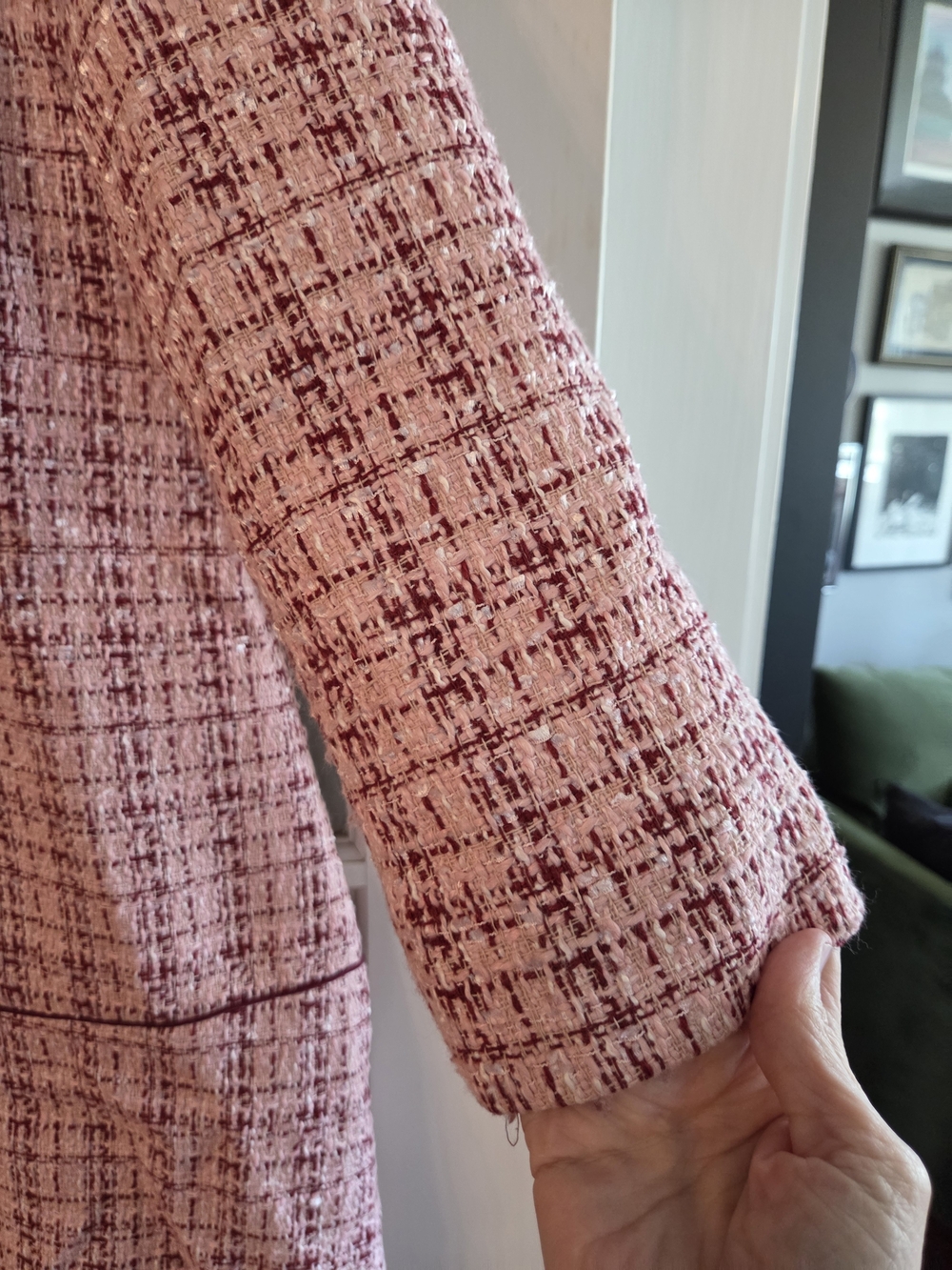 Tuckernuck Pink Tweed Shift Dress - Size XXL - Picture 13 of 13